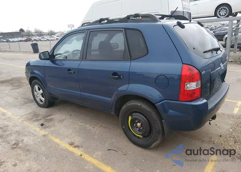 2006 Hyundai Tucson Gl from USA, damaged, VIN KM8JM12B46U412786